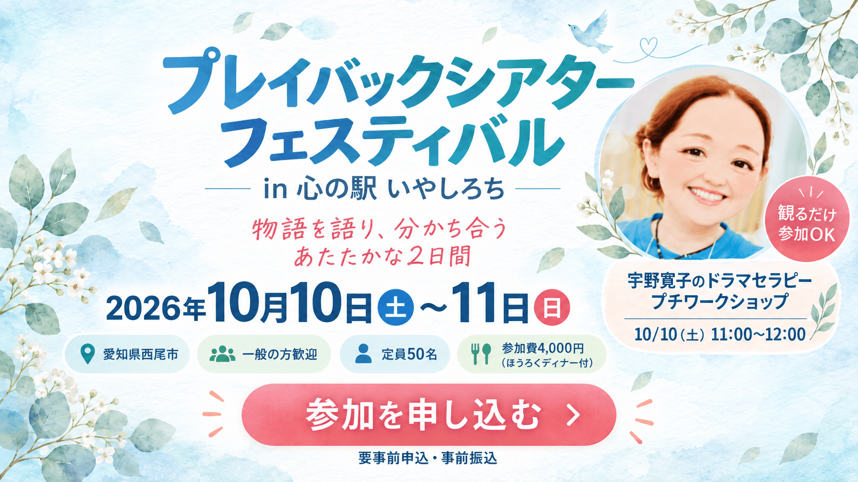 プレイバックシアターフェスティバル
